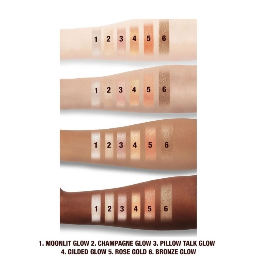 Charlotte Tilbury Glow Glide Face Architect Highlighter Champagne Glow .24oz NIB - Picture 5 of 8